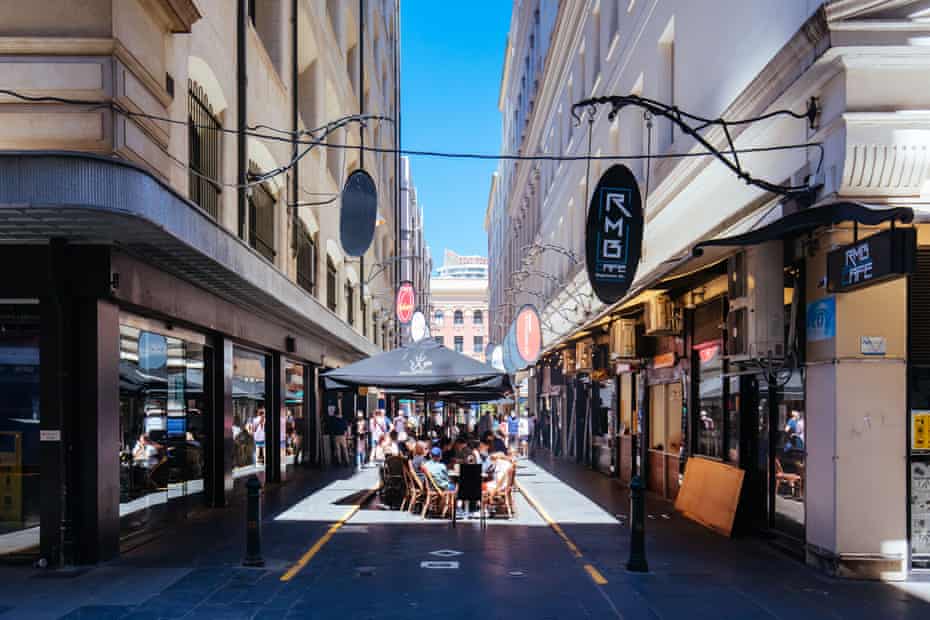 Degraves St in Melbourne