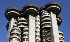 Francisco Javier Sáenz de Oiza’s Torres Blancas building in Madrid.