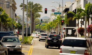 traffic lights in California