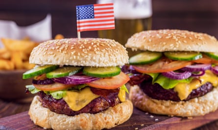 The American burger