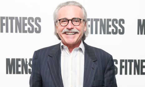 David Pecker in New York on 8 April 2015.