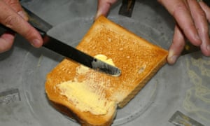 why is a slice of toast much more filling than a slice of bread