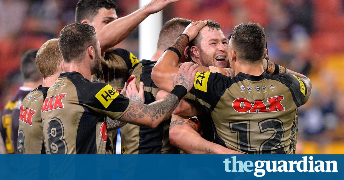 Griffin triumphant on return to Brisbane as Penrith shock Broncos