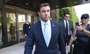 Trump pardoned the former congressman Duncan Hunter.