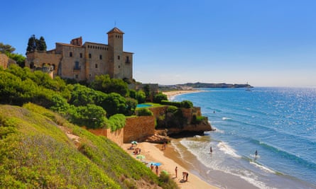 Castell de Tamarit is set amid lovely beaches near Tarragona.