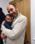 Richard Benson and his son