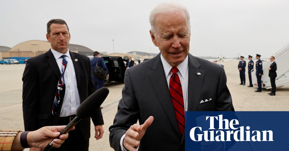 ‘A radical decision’: Biden condemns leaked US supreme court opinion on Roe v Wade – video