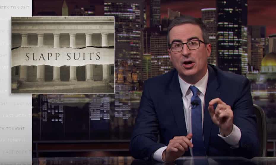 John Oliver: ‘We badly need effective anti-Slapp laws nationwide to deter powerful people like Bob Murray from using the courts to shut down people’s legitimate dissent.’