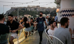 No more than six people will be able to dine together at restaurants in Greece under the new rules.