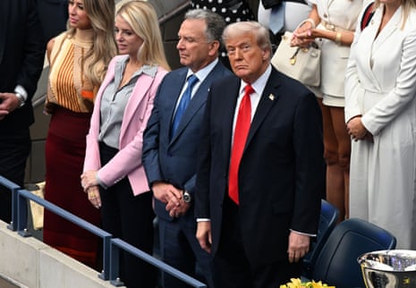 Trump's strongman image got boos at the US Open, and perhaps that was the point | US Open Tennis 2025 | The Guardian