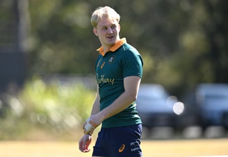 Tom Lynagh in training in Brisbane