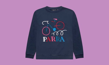 Parra broken bike sweater