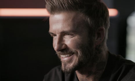 Football goes showbiz ... David Beckham in Fever Pitch! The Rise of the Premier League.
