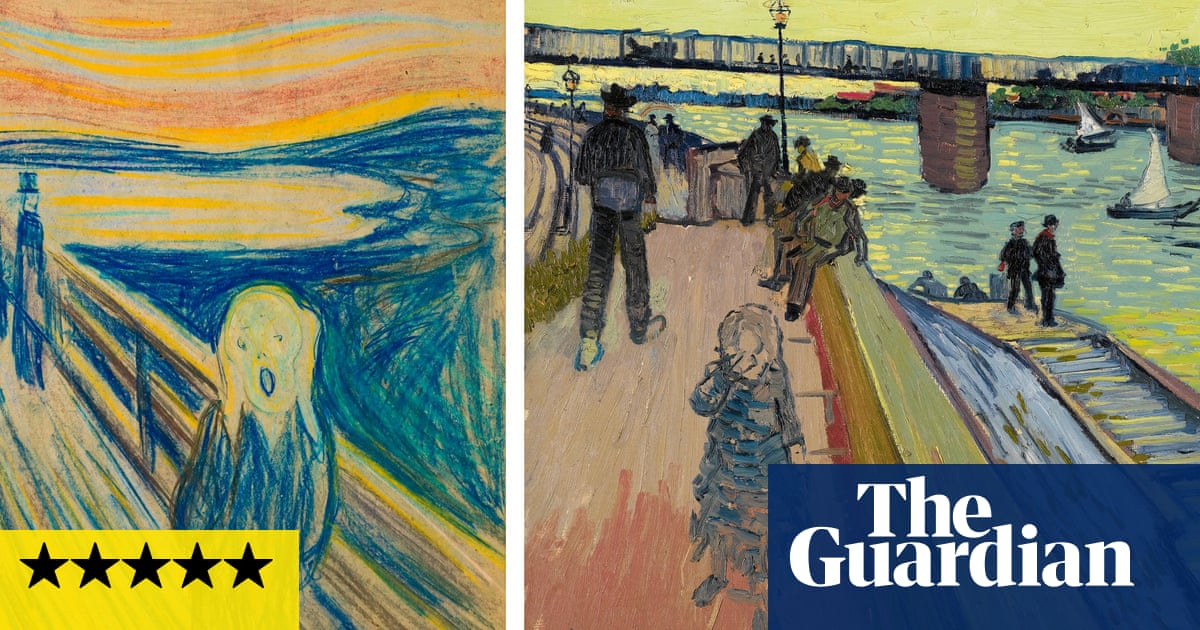 Side By Side Edvard Munch And Vincent Van Gogh Scream The Birth