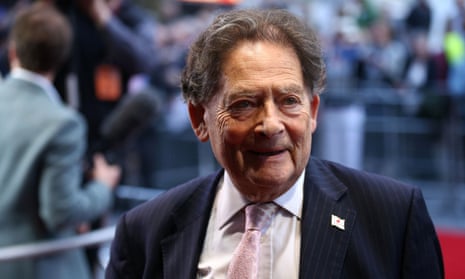 The former chancellor Nigel Lawson, a noted climate denier.