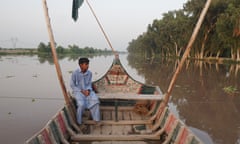 One of the two canals that runs through the village of Chak 2/4-L in Punjab, Pakistan.