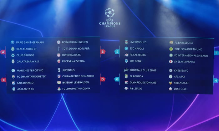 Champions League 2022/23 Group Stage Draw - Bernice Pittman Trending