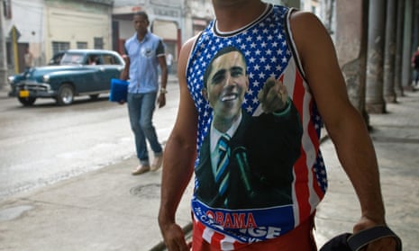 Obama T-shirt in Havana