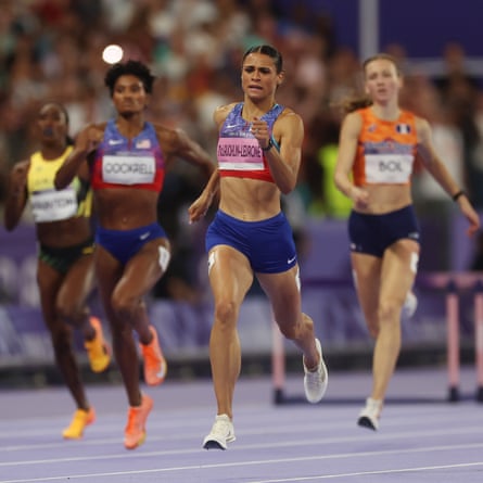 Sydney McLaughlin-Levrone blows away the opposition and smashes her own world record in the 400m hurdles.