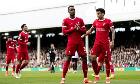 Fulham 1-3 Liverpool: Premier League – live reaction