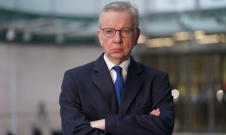 A photo of communities minister Michael Gove.