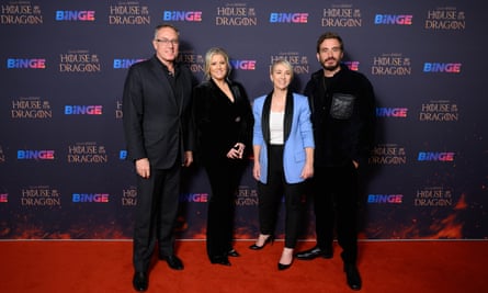Red carpet for the premiere of the Foxtel/Binge production of the House of the Dragon. 