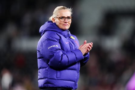 England coach Sarina Wiegman