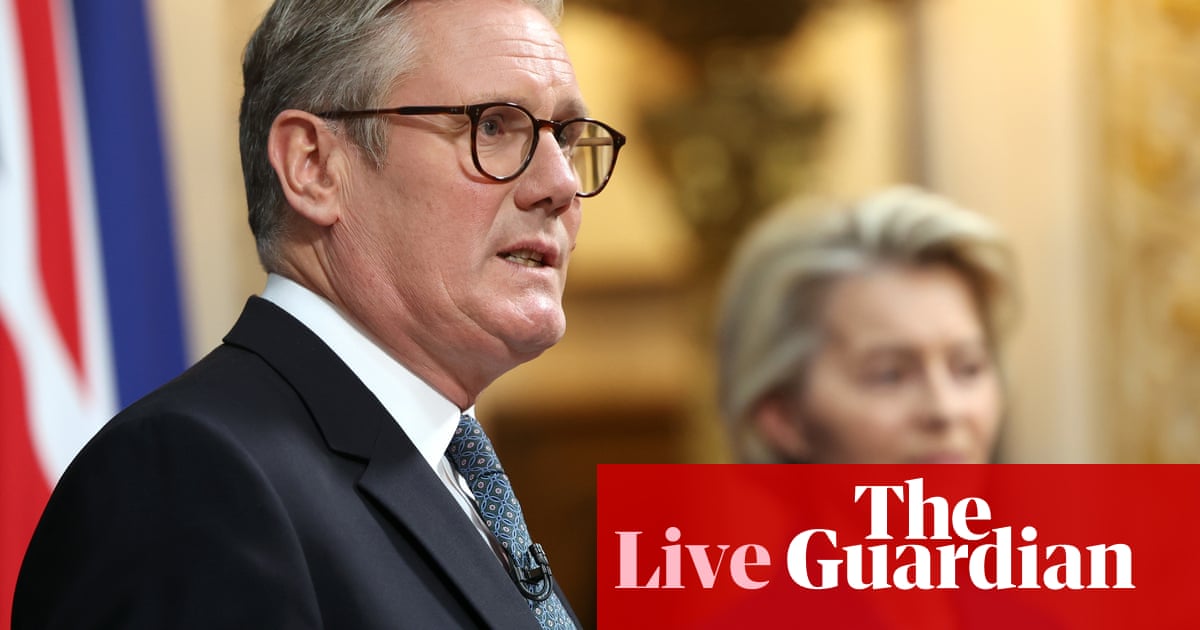 UK not rejoining the EU with new deal, says minister UK politics live