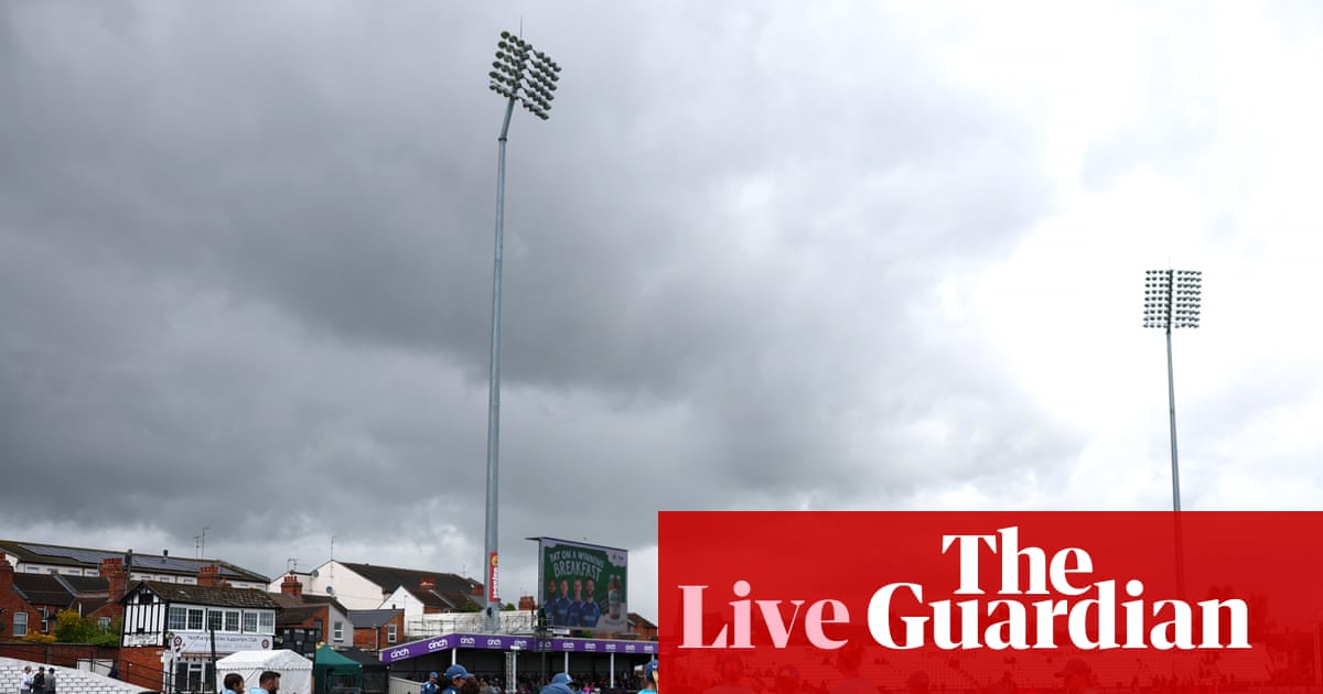 England v New Zealand: start of second women’s cricket ODI delayed by rain – live