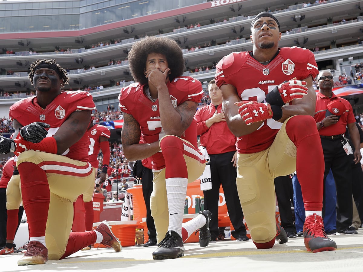 Nfl Quarterback Colin Kaepernick Set To Stand For National Anthem Next Year Colin Kaepernick The Guardian