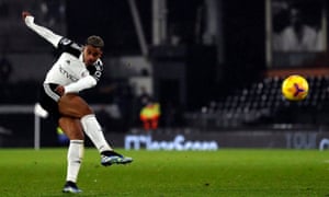 Fulham’s Mario Lemina shoots.