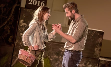 Rosie Armstrong and Harry Long in Pentabus’s production This Land