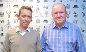 Rick Gibson and Ian Livingstone of the British Games Institute