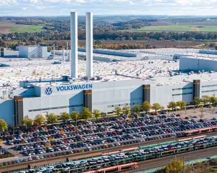 Volkswagen’s plant in Zwickau, eastern Germany.