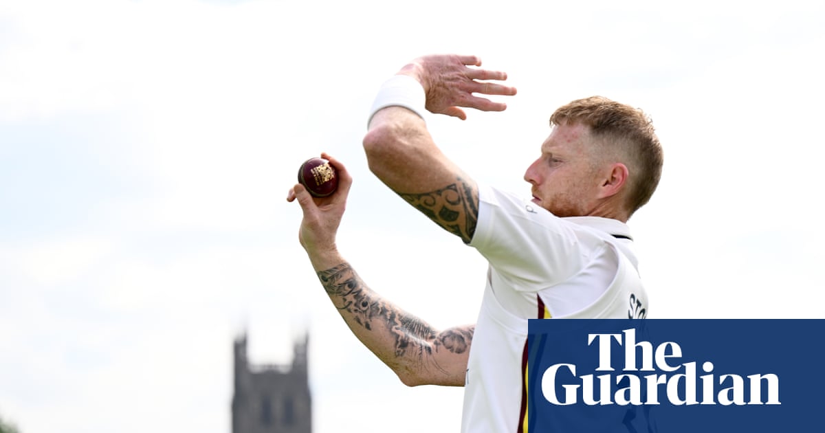 Slimline Stokes makes impression with pair of wickets on red-ball return