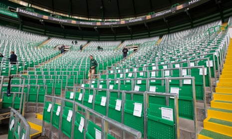 Rail seats at Celtic Park could now be permitted in the Football League at 21 grounds that are not subject to all-seater requirements.