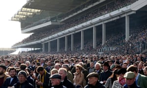 Crowds in the stands during day four of the Cheltenham Festival.