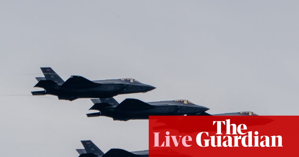 Middle East crisis live: Iran says it shot down US fighter jet, warns against UN vote on defensive force' in strait of Hormuz