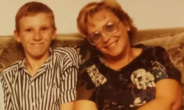 Rosemary Calder and her son Nicholas who died of HIV in 1999 after being treated with contaminated blood products