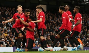 Manchester City 1 2 Manchester United Premier League As It Happened Football The Guardian