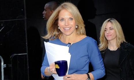The news anchor Katie Couric joined Yahoo in 2013