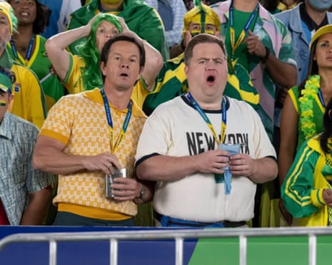 Balls Up review – Mark Wahlberg is a hoot in gross-out football comedy | Mark Wahlberg | The Guardian