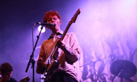 He’s electric: King Krule performs at Electric Picnic, 2018.
