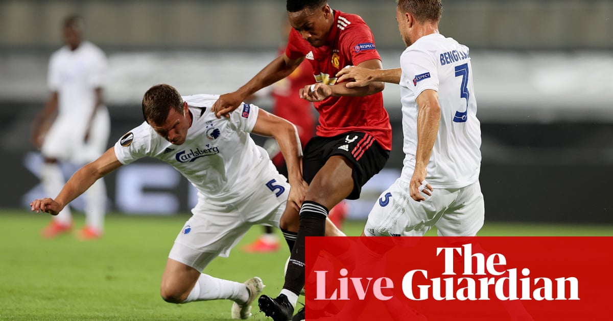 Manchester United v FC Copenhagen: Europa League quarter-final – live!