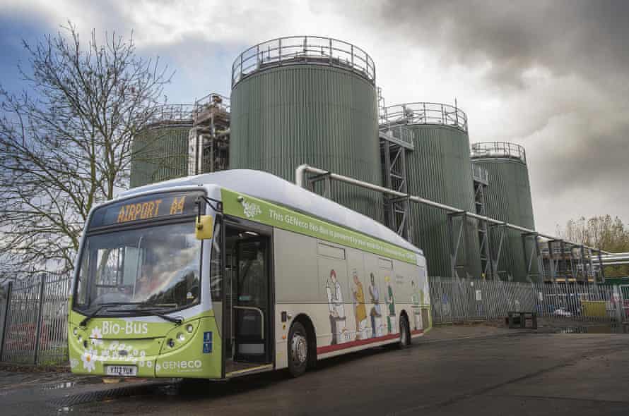 GENeco’s Bio-Bus must refuel at the Bristol sewage works