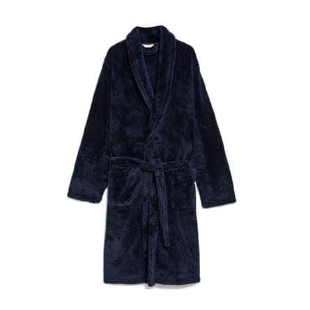 M&S Fleece Supersoft Dressing Gown