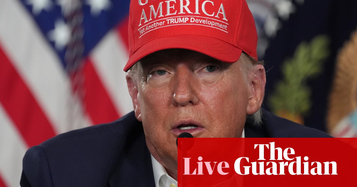 ‘Music to my ears’: Trump welcomes Senate passage of his sweeping tax and spending bill – live updates