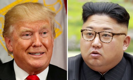 Donald Trump and North Kim Jong-un