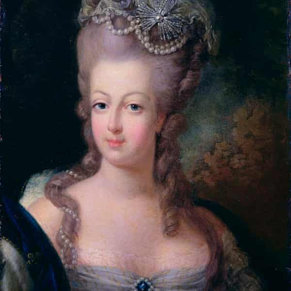 A 1775 portrait of Queen Marie Antoinette of France, whose liking for Haydn’s 85th symphony led to its nickname, La Reine