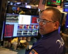 Wall Street closes sharply lower as AI cash burn fears spark tech selloff – as it happened